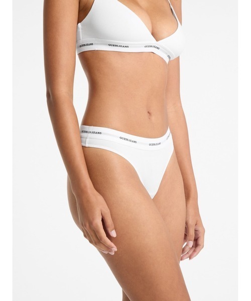GUESS JEANS(ゲスジーンズ)の「GUESS JEANS/ゲスジーンズ/THONG(ショーツ・レディース・ホワイト/ブラック/グレー・XS/S/M)」の7枚目の写真