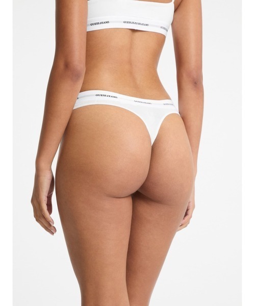 GUESS JEANS(ゲスジーンズ)の「GUESS JEANS/ゲスジーンズ/THONG(ショーツ・レディース・ホワイト/ブラック/グレー・XS/S/M)」の8枚目の写真