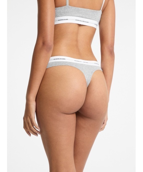 GUESS JEANS(ゲスジーンズ)の「GUESS JEANS/ゲスジーンズ/THONG(ショーツ・レディース・ホワイト/ブラック/グレー・XS/S/M)」の19枚目の写真
