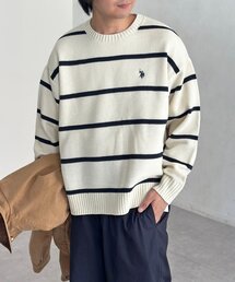 U.S. POLO ASSN. | 【U.S. POLO ASSN.】クルーネックニット(ニット/セーター)