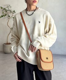 U.S. POLO ASSN.（ユーエスポロアッスン）の「【U.S. POLO ASSN.】クルーネックニット（ニット/セーター）」
