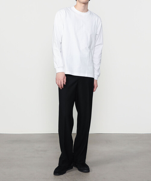 Bshop（ビショップ）の「078 CITE | キュプラバランサー ストレートパンツ MEN（スラックス・メンズ・ブラック・L/M）」の11枚目の写真