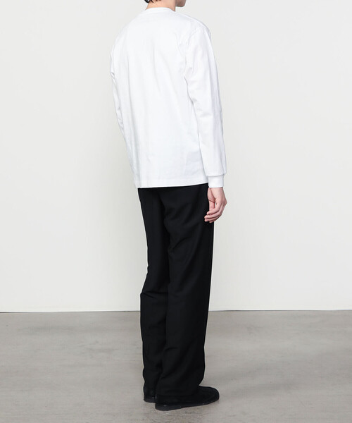 Bshop（ビショップ）の「078 CITE | キュプラバランサー ストレートパンツ MEN（スラックス・メンズ・ブラック・L/M）」の14枚目の写真