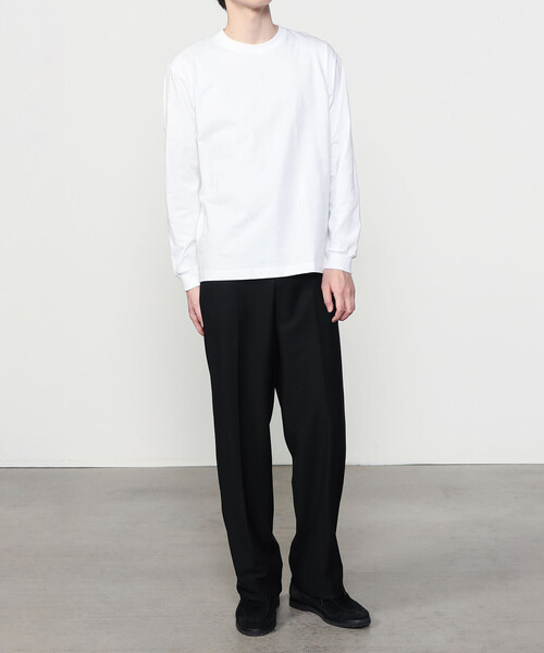 Bshop（ビショップ）の「078 CITE | キュプラバランサー ストレートパンツ MEN（スラックス・メンズ・ブラック・L/M）」の15枚目の写真