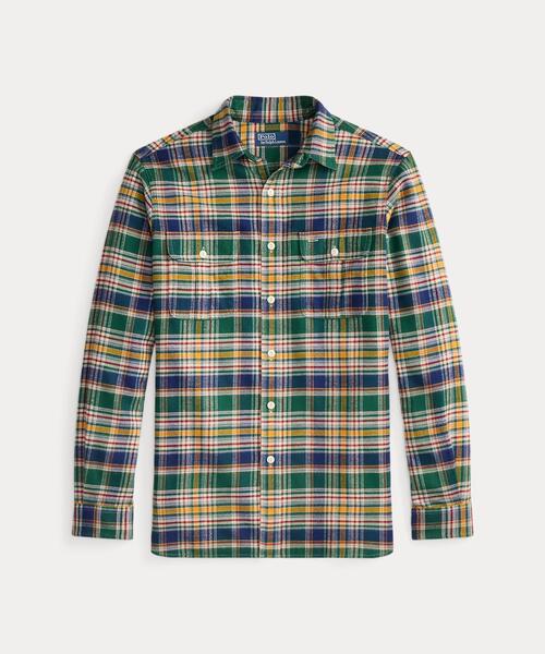 クラシック フィット チェック フランネル ワークシャツ（シャツ