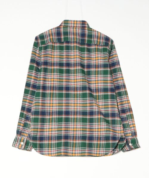 セール】クラシック フィット チェック フランネル ワークシャツ