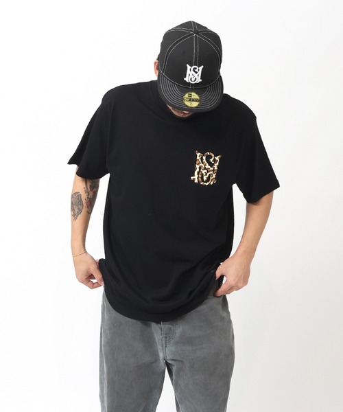 MFC STORE（エムエフシーストア）の「MFC STORE LEOPARD MS LOGO S/S TEE（Tシャツ/カットソー・メンズ・ブラック系その他/ホワイト系その他2/ブラック系その他2/ホワイト系その他・M/L/XL）」の3枚目の写真