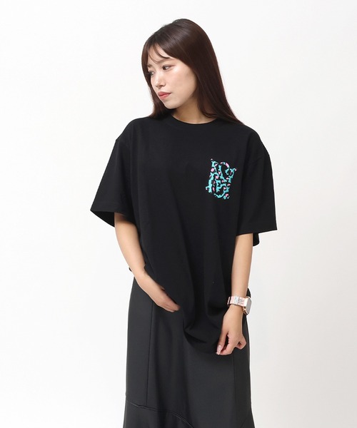 MFC STORE（エムエフシーストア）の「MFC STORE LEOPARD MS LOGO S/S TEE（Tシャツ/カットソー・メンズ・ブラック系その他/ホワイト系その他2/ブラック系その他2/ホワイト系その他・M/L/XL）」の4枚目の写真