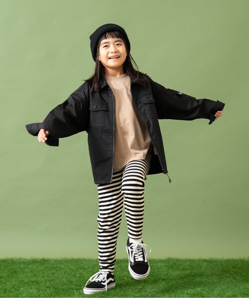 and D. petit main(アンドディープティマイン)の「【Penfield】KIDS Wポケットシャツジャケット(ブルゾン・キッズ・ブルーグレー/ダークグリーン/ブラック・M/L/S)」の7枚目の写真