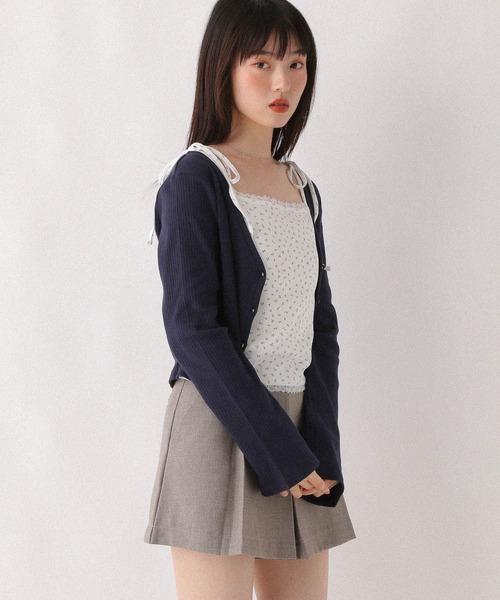 セール】アソートレースキャミ/カーディガン2P 596501（カーディガン