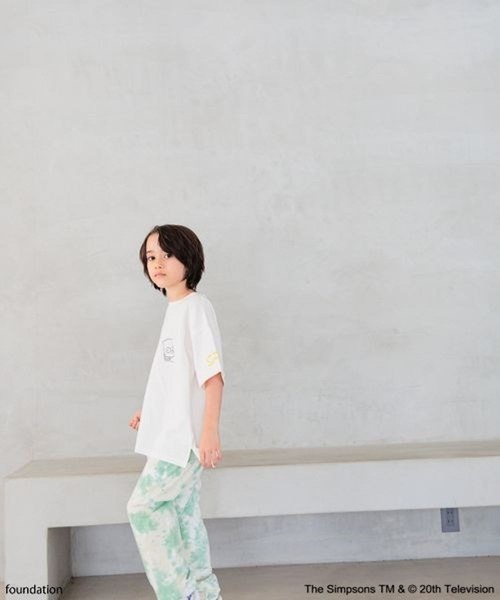 The Simpsons（ザ・シンプソンズ）の「【The Simpsons／BAYFLOW】プリントT(KIDS)（Tシャツ/カットソー・キッズ・ブラック/アイボリー/オフホワイト・140cm/130cm/120cm/110cm/150cm）」の12枚目の写真