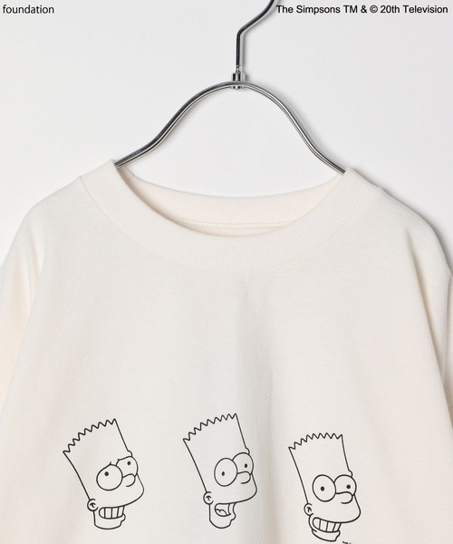 The Simpsons（ザ・シンプソンズ）の「【The Simpsons／BAYFLOW】プリントT(KIDS)（Tシャツ/カットソー・キッズ・ブラック/アイボリー/オフホワイト・140cm/130cm/120cm/110cm/150cm）」の14枚目の写真