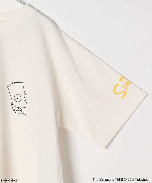 The Simpsons（ザ・シンプソンズ）の「【The Simpsons／BAYFLOW】プリントT(KIDS)（Tシャツ/カットソー・キッズ・ブラック/アイボリー/オフホワイト・140cm/130cm/120cm/110cm/150cm）」の15枚目の写真