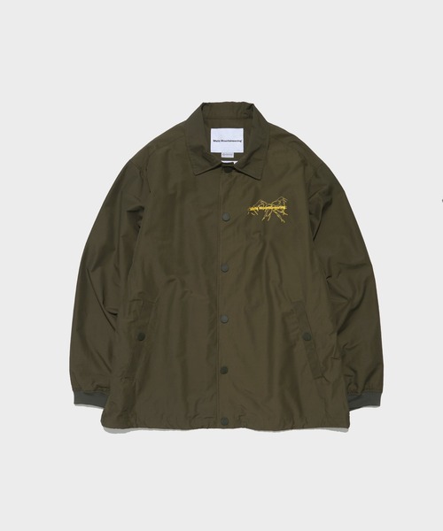 WHITE MOUNTAINEERING（ホワイトマウンテニアリング）の「【White Mountaineering / ホワイトマウンテニアリング】WINDSTOPPER COACH JKT（ブルゾン・メンズ・ブラック/カーキ/グリーン・2/1/0）」の2枚目の写真