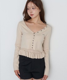 RAY CASSIN | ペプラムキャミセットカーディガン(カーディガン/ボレロ)