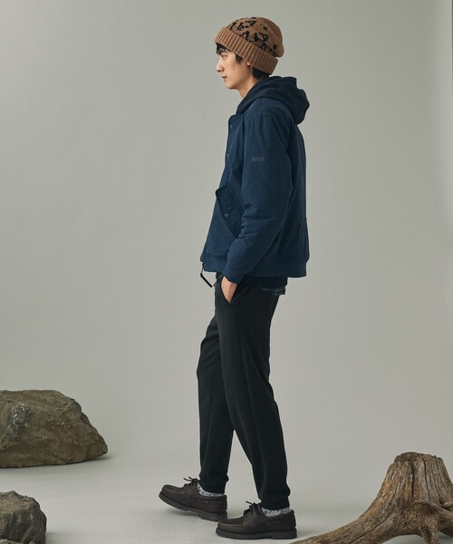 AIGLE(エーグル)の「UVカット スウェットパンツ(スウェットパンツ・メンズ・アイボリー/ブラック・44/40/42/38)」の15枚目の写真