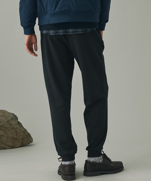 AIGLE(エーグル)の「UVカット スウェットパンツ(スウェットパンツ・メンズ・アイボリー/ブラック・44/40/42/38)」の7枚目の写真
