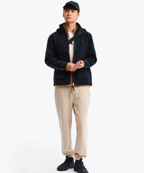 AIGLE(エーグル)の「UVカット スウェットパンツ(スウェットパンツ・メンズ・アイボリー/ブラック・44/40/42/38)」の10枚目の写真