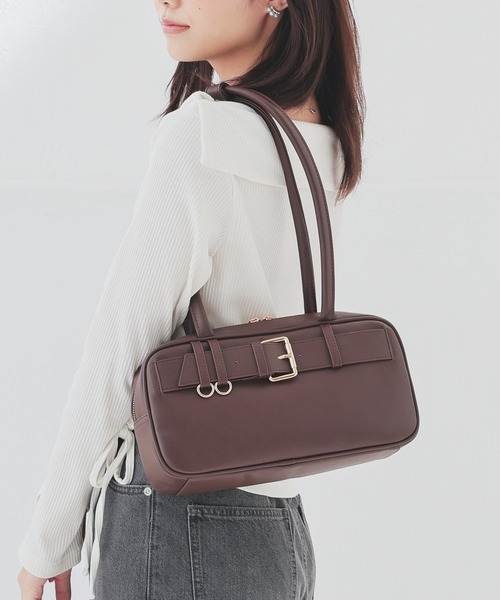 ベルトデザインボストン（ボストンバッグ）｜Honeys（ハニーズ）の