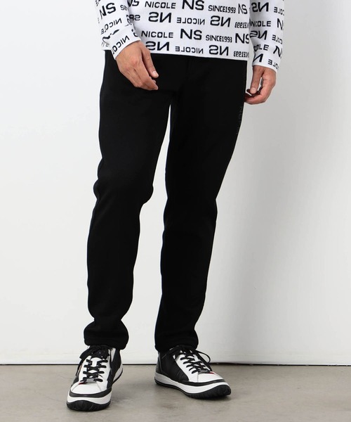 NICOLE CLUB FOR MEN（ニコルクラブフォーメン）の「【NICOLE SPORTS】ボンディングボンバージャージパンツ（その他パンツ・メンズ・グレー/ブラック・X-LARGE/LARGE/MEDIUM/SMALL）」の2枚目の写真