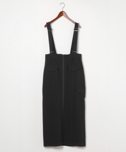 niko and...（ニコアンド）の「【MODE NORM CORE】ヘリンボンナロージップスカート（スカート・レディース・ブラック/ブルー/グレー・LARGE/MEDIUM）」の18枚目の写真