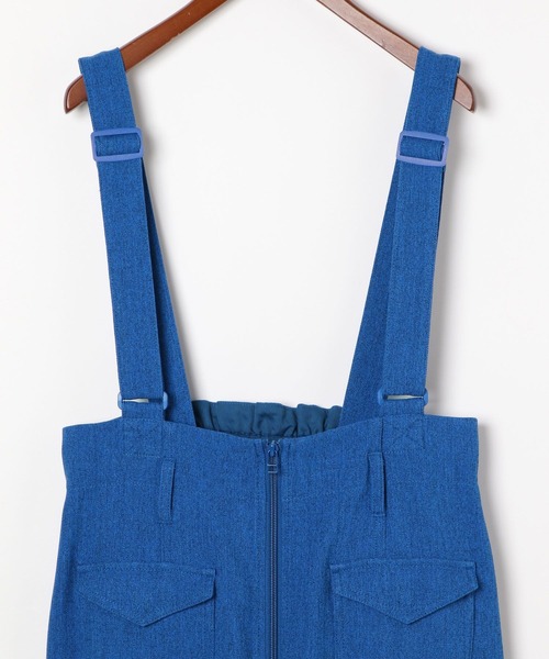 niko and...（ニコアンド）の「【MODE NORM CORE】ヘリンボンナロージップスカート（スカート・レディース・ブラック/ブルー/グレー・LARGE/MEDIUM）」の21枚目の写真