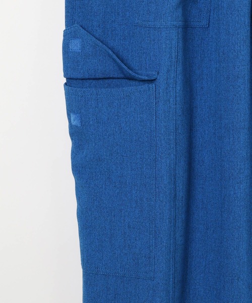 niko and...（ニコアンド）の「【MODE NORM CORE】ヘリンボンナロージップスカート（スカート・レディース・ブラック/ブルー/グレー・LARGE/MEDIUM）」の6枚目の写真