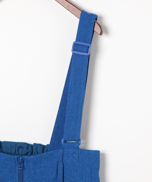 niko and...（ニコアンド）の「【MODE NORM CORE】ヘリンボンナロージップスカート（スカート・レディース・ブラック/ブルー/グレー・LARGE/MEDIUM）」の12枚目の写真