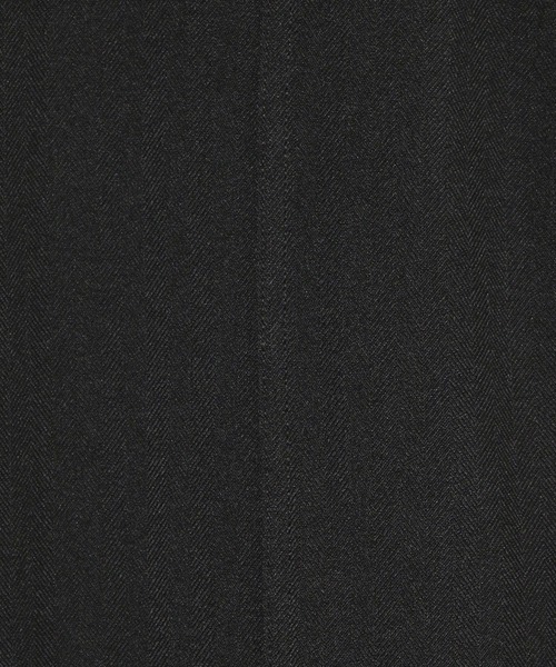 niko and...（ニコアンド）の「【MODE NORM CORE】ヘリンボンナロージップスカート（スカート・レディース・ブラック/ブルー/グレー・LARGE/MEDIUM）」の15枚目の写真