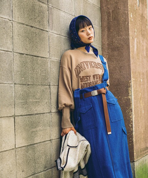 セール】【MODE NORM CORE】ヘリンボンナロージップスカート（スカート