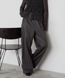 forksy.（フォルクシー）の「【forksy.】ダブルタックワイドスラックスパンツ＜セットアップ対応＞（スラックス）」