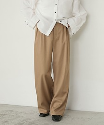 forksy.（フォルクシー）の「【forksy.】ダブルタックワイドスラックスパンツ＜セットアップ対応＞（スラックス）」