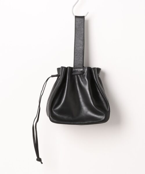 ONE.(ワンドット)の「【ONE. /ワンドット】/ ワンハンドルレザーハンドBAG/ ONE-004(ショルダーバッグ・メンズ・ブラック・FREE)」の2枚目の写真
