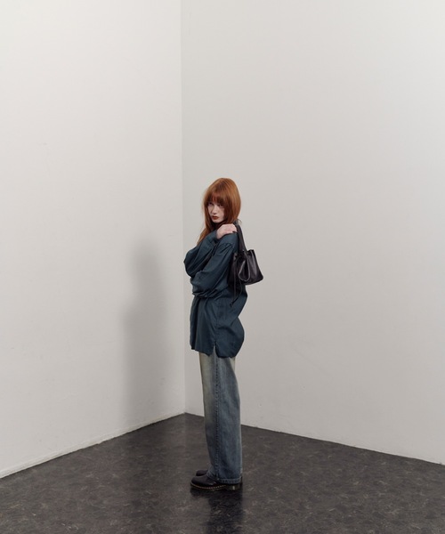 ONE.(ワンドット)の「【ONE. /ワンドット】/ ワンハンドルレザーハンドBAG/ ONE-004(ショルダーバッグ・メンズ・ブラック・FREE)」の12枚目の写真