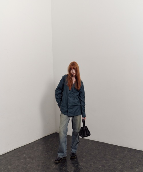 ONE.(ワンドット)の「【ONE. /ワンドット】/ ワンハンドルレザーハンドBAG/ ONE-004(ショルダーバッグ・メンズ・ブラック・FREE)」の13枚目の写真