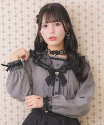 【美品・未使用・未洗濯】PAR ICI セーラー襟 黒 半袖シャツ osharewalker シャツ レディース 春夏 トップス 半袖 五分袖 襟