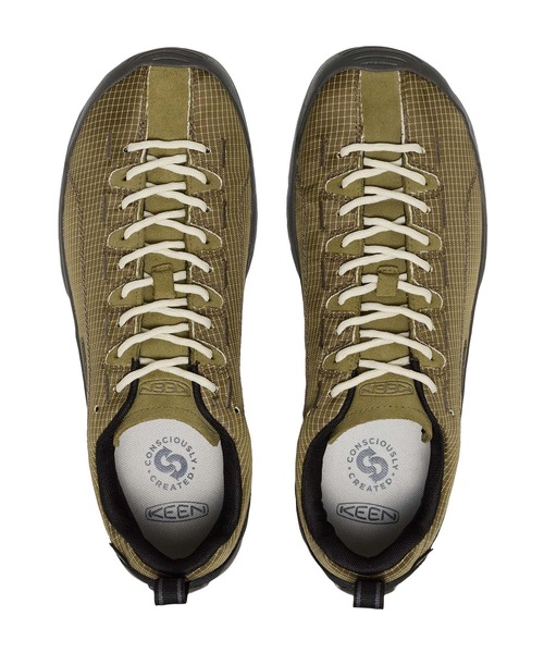 KEEN(キーン)の「KEEN/キーン メンズ スニーカー 防水 アウトドア JASPER NYLON WP ジャスパー ナイロン 1031315(スニーカー・メンズ・カーキ・27.5cm/27.0cm/26.5cm/26.0cm/28.0cm)」の4枚目の写真
