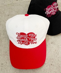 SPINNS（スピンズ）の「コットンナイロンキャップ/ハート/刺繍ロゴ/ユニセックス（キャップ）」