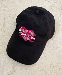 SPINNS（スピンズ）の「コットンナイロンキャップ/ハート/刺繍ロゴ/ユニセックス（キャップ）」