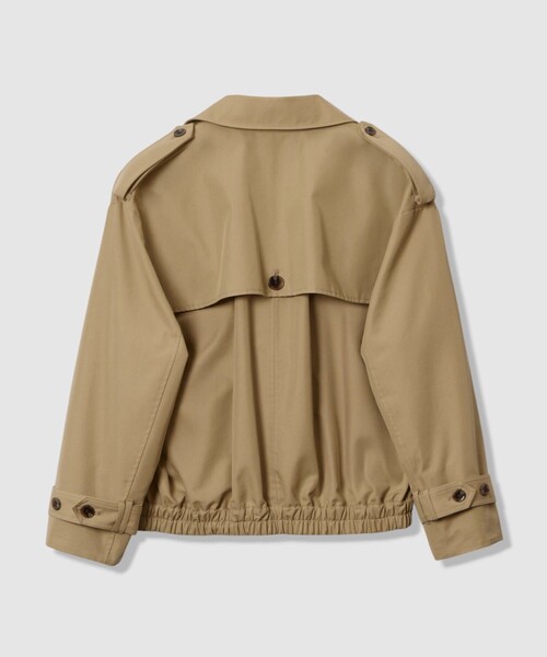 allureville(アルアバイル)の「トレンチブルゾン(トレンチコート・レディース・ベージュ・2)」の6枚目の写真