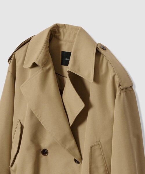 allureville(アルアバイル)の「トレンチブルゾン(トレンチコート・レディース・ベージュ・2)」の7枚目の写真