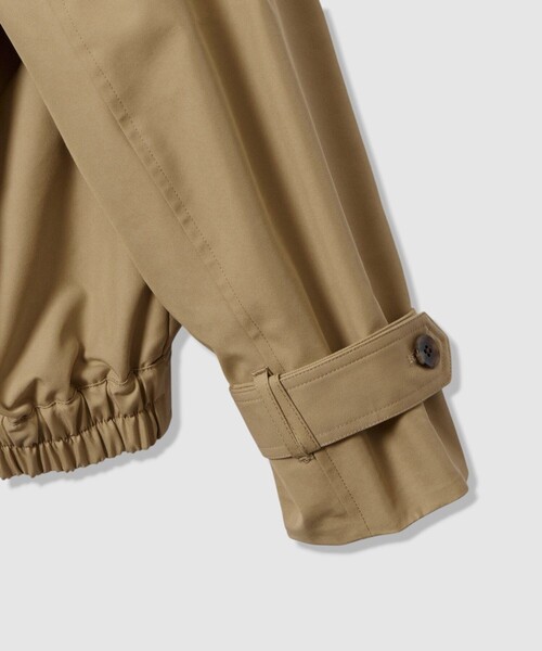 allureville(アルアバイル)の「トレンチブルゾン(トレンチコート・レディース・ベージュ・2)」の12枚目の写真