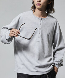 Tシャツ/カットソー（ヘンリーネック）ファッション通販 - ZOZOTOWN