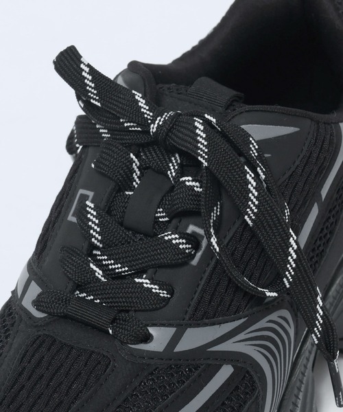 JEANASIS（ジーナシス）の「ステインカコウスニーカー/593715（スニーカー・レディース・ホワイト系その他/ブラック系その他/グレー系その他・MEDIUM/LARGE）」の10枚目の写真