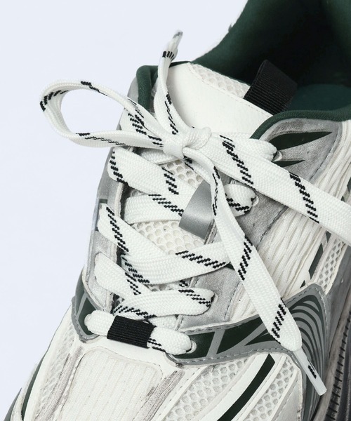 JEANASIS（ジーナシス）の「ステインカコウスニーカー/593715（スニーカー・レディース・ホワイト系その他/ブラック系その他/グレー系その他・MEDIUM/LARGE）」の11枚目の写真