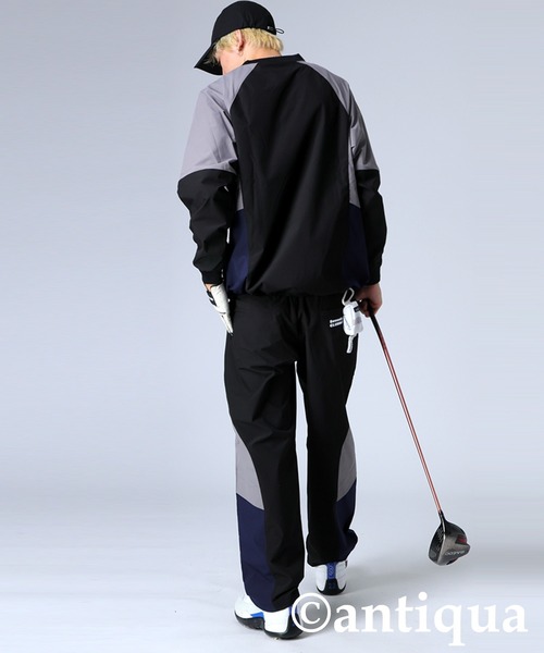 antiqua(アンティカ)の「【STCH】配色切替トップス(Tシャツ/カットソー・レディース・ブラック/ネイビー・LXL/ML)」の7枚目の写真