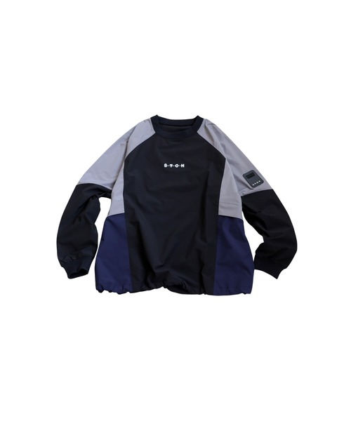 antiqua(アンティカ)の「【STCH】配色切替トップス(Tシャツ/カットソー・レディース・ブラック/ネイビー・LXL/ML)」の19枚目の写真