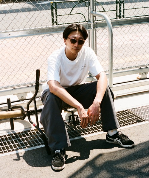 MANASTASH(マナスタッシュ)の「MANASTASHxDICKIES TEE ORIGINAL LOGO(Tシャツ/カットソー・メンズ・ホワイト/ブラック・M/L/XL)」の1枚目の写真