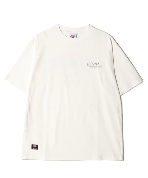 MANASTASH(マナスタッシュ)の「MANASTASHxDICKIES TEE ORIGINAL LOGO(Tシャツ/カットソー・メンズ・ホワイト/ブラック・M/L/XL)」の7枚目の写真