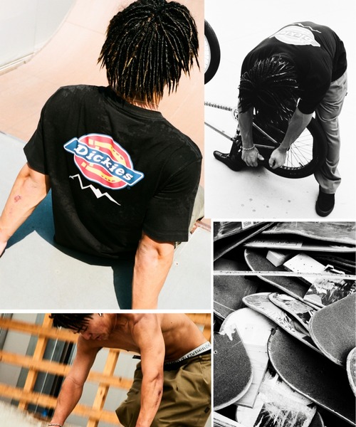 MANASTASH(マナスタッシュ)の「MANASTASHxDICKIES TEE ORIGINAL LOGO(Tシャツ/カットソー・メンズ・ホワイト/ブラック・M/L/XL)」の18枚目の写真
